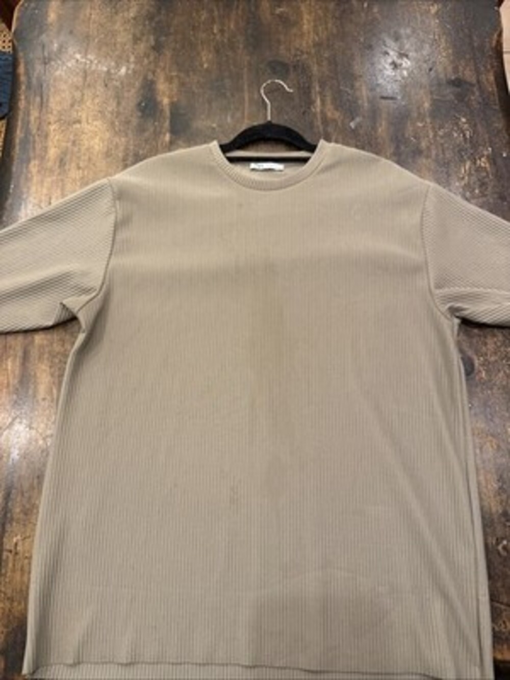 Zara Men's Brown Short Sleeve Shirt Size Medium